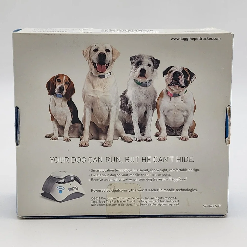 Tagg The Pet Tracker Master Kit New GPS Tracking‎ Dog White New Open Box